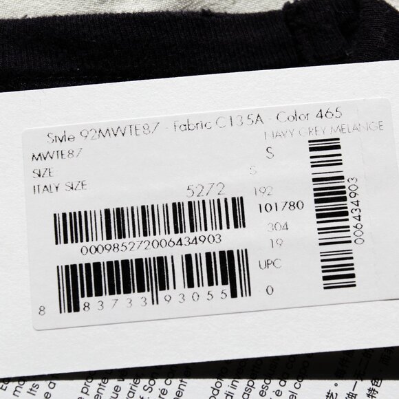 BNWT SS19 CALVIN KLEIN 205W39NYC JAWS TSHIRT BLUE S - Picture 6 of 10